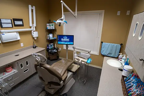 Our operatory room at Osborne Dentistry 